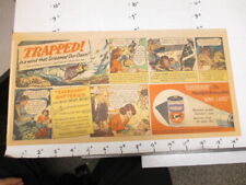 Anuncio periódico 1949 EVEREADY linterna batería cómic tornado James F Bradsher segunda mano  Embacar hacia Argentina