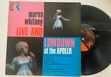 Marva Whitney LP ""Live and Lowdown at the Apollo King 1079 Funk Soul ~ Casi Nuevo Belleza segunda mano  Embacar hacia Argentina