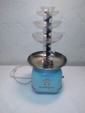 Máquina de fonte elétrica de fondue de chocolate Nostalgia 4 camadas para festas - derrete  comprar usado  Enviando para Brazil