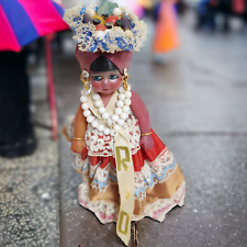 Boneca folclórica brasileira colecionável vintage RIO Bonecas em traje tradicional 7,5" comprar usado  Enviando para Brazil