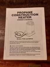 Propane construction heater for sale  Cadillac