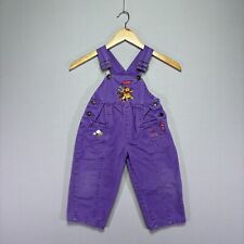 Used, VTG Disney Winnie the Pooh Tigger Bib Overalls - Purple - Toddler Girls 2T for sale  Shipping to South Africa