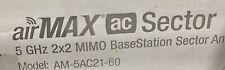 AM-5AC21-60 Ubiquiti 5Ghz Airmax AC Sector Antenna 21Dbi 60Deg 2x2 MIMO (REF) for sale  Shipping to South Africa