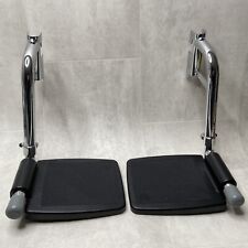 Pair wheelchair footrests for sale  BOLTON