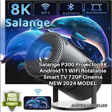 Proyector Salange P300 8K Android11 WiFi Giratorio Smart TV 720P Cine segunda mano  Embacar hacia Mexico