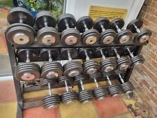 Dumbbell sets 10kg for sale  WEMBLEY