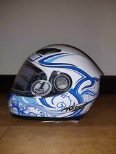 Used, NITRO JUNIOR KIDS MOTORCYCLE BLUE WHITE HELMET SIZE S BC29770 - T for sale  Shipping to South Africa