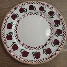 Nicholas Mosse Pottery Serving Dinner Plate Apple Pattern 10 3/4"  for sale  Shipping to South Africa