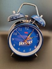 Vintage Novelty Wind Up Advertising Collectible HORLICKS Working Alarm Clock for sale  Shipping to South Africa