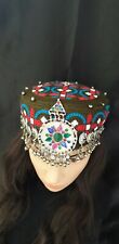 Afghan Kochi Headpiece Matha Patti Jewellery Hat haleema sultan hat for sale  BRADFORD