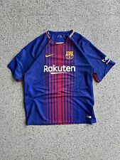 Usado, Kit camiseta autêntica Nike Lionel Messi #10 Barcelona 2017/18 Home Soccer comprar usado  Enviando para Brazil