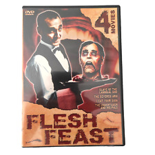 Flesh Feast DVD Box Set 4 Filmes de Terror 2002 - Escravo do Deus Canibal! Muito bom estado 4 comprar usado  Enviando para Brazil