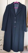 Black maxi coat for sale  LEICESTER