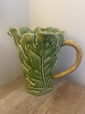 Tropical green pitcher for sale  Monroe