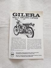 Gilera 125cc arcore for sale  LEICESTER
