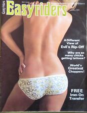 Easyriders magazine january for sale  RUNCORN