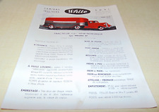 Brochure camion tracteur d'occasion  Pont-d'Ain