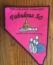 Usado, Fabuloso adesivo de boliche 50 anos NWBA 2005 torneio estadual Nevada (39) comprar usado  Enviando para Brazil