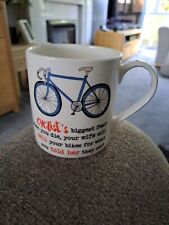 Mugs humouress cyclists for sale  LEEDS