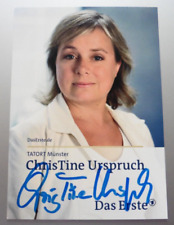 Christine urspruch autogrammka gebraucht kaufen  Chemnitz