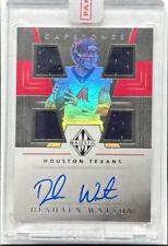 2019 Panini Majestic Deshaun Watson Capstones Quad Jersey Auto Autograph #30/35 for sale  Shipping to South Africa