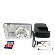 Sony Cyber-Shot DSC-W800 Digital Camera 20.1 MP 5x Zoom Silver Bundle - Tested** for sale  Shipping to South Africa