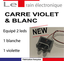 Carre violet blanc d'occasion  Guingamp