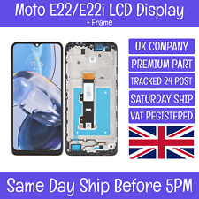 Motorola Moto E22/E22i tela LCD de substituição digitalizador de toque + quadro comprar usado  Enviando para Brazil