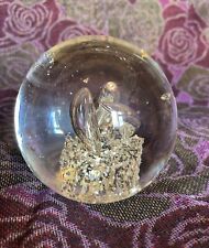 Clear glass paperweight for sale  NUNEATON