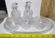 Vintage glass dressing for sale  Shipping to Ireland