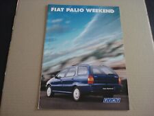 catalogue  fiat  palio weekend   - 9/2000 comprar usado  Enviando para Brazil