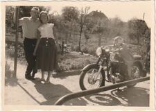 Vintage Photo Family with PUCH Motorcycle for sale  Shipping to South Africa