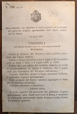 Roma 1890 regio usato  Italia