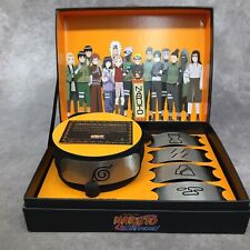 Shonen Jump Naruto Shippuden Ninja Village Headband Set-Damaged Box -Never Used for sale  Shipping to South Africa