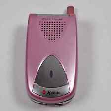 Telefone flip Sanyo SCP-200 rosa/prata (Sprint) comprar usado  Enviando para Brazil