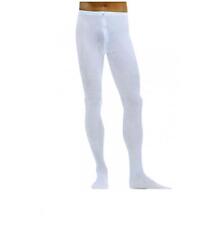 Pantyhose bianco calzamaglia bianca ballerino uomo danza classica 80 DEN usato  Pescara