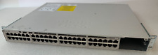 Switch de Rede Gigabit Cisco C9200 48 Portas com Orelhas P/N: C9200-48T-E Dual Power comprar usado  Enviando para Brazil