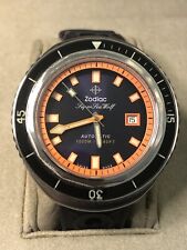 Zodiac Super Sea Wolf 68 Saturation Diver Swiss Automatic 1000m ZO9504 PRESENTE GRÁTIS comprar usado  Enviando para Brazil