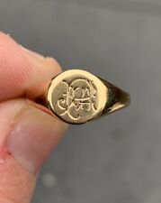 9ct gold engraved for sale  BRIGHTON