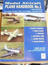 Model aircraft plans for sale  BRIDGWATER