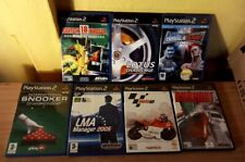 PlayStation 2 Racing & Wrestling Bundle X 7 Games Inc Smackdown , Motogp for sale  Shipping to South Africa