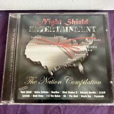Nation Compilation Night Shield Raro Seattle Rap CD 2001 G-Funk Silver Shadow D comprar usado  Enviando para Brazil