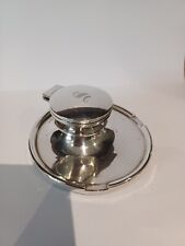 Hallmarked silver inkwell for sale  CANNOCK