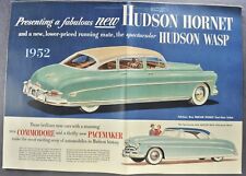 1952 hudson brochure for sale  Olympia