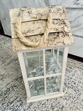 lanterns shabby white for sale  SHILDON