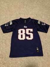 *RARE* Reebok Aaron Hernandez #85 NFL Youth Jersey New England Patriots for sale  Overland Park
