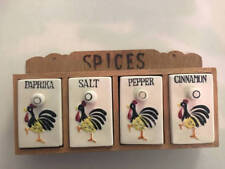 Rooster spice wooden for sale  Hackettstown