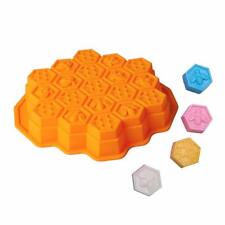 Baking Bee Honeycomb Cake Mold Mould Soap Mold Silicone Flexible Chocolate PF for sale  Shipping to United Kingdom