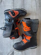 Botas de Motocross FLY Racing Maverik Bicicleta Suja Equitação Preto Laranja Juventude Tamanho 1 comprar usado  Enviando para Brazil