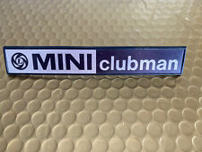Mini clubman bootlid for sale  STROUD